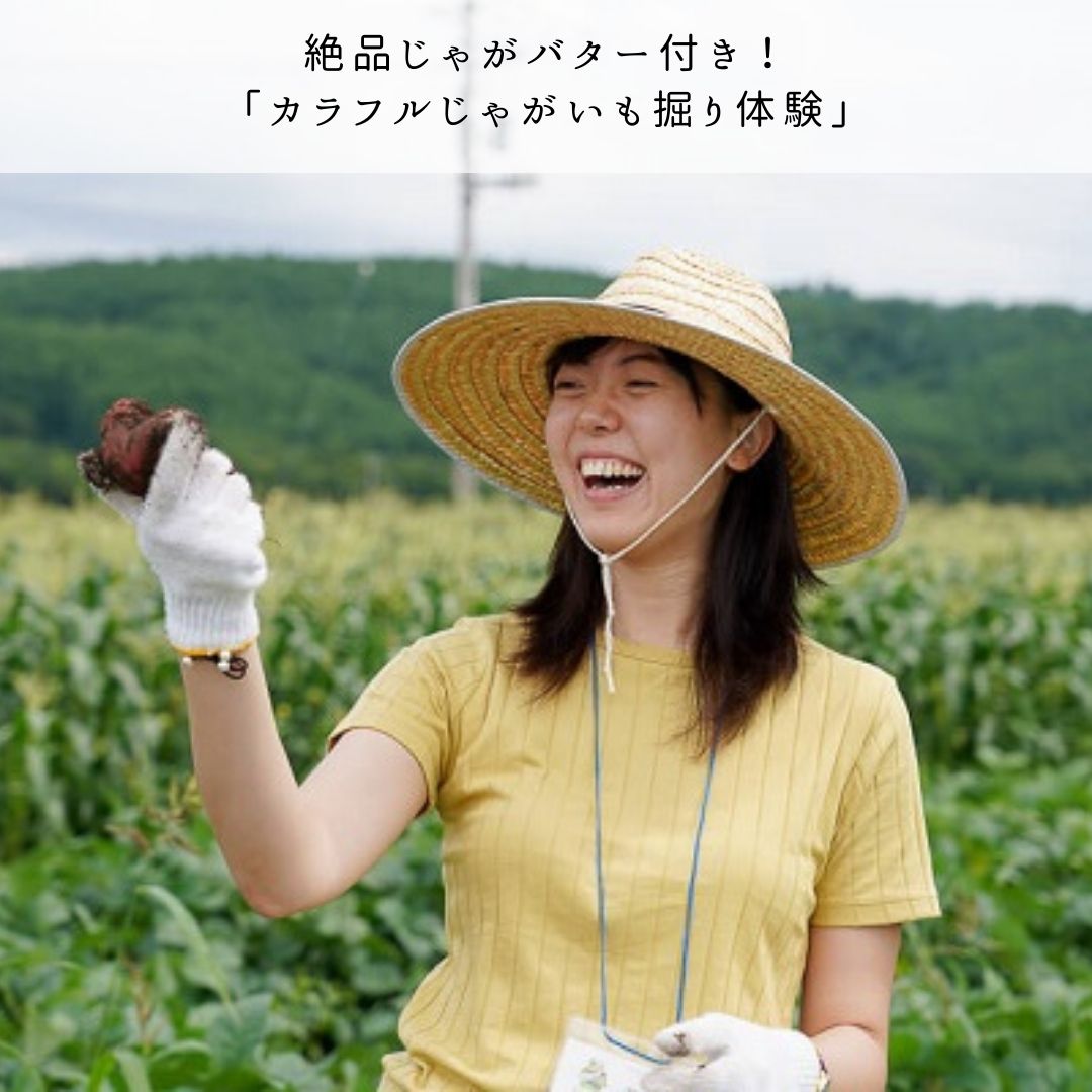 【ふるさと納税】夏季アクティビティ体験クーポン3,000円　北海道　北海道美瑛　北海道美瑛町　美瑛町　美瑛　アクティビティ　収穫体験　フットパス　体験プラン　体験プログラム　丘のまちびえいDMO　[010-147] 7