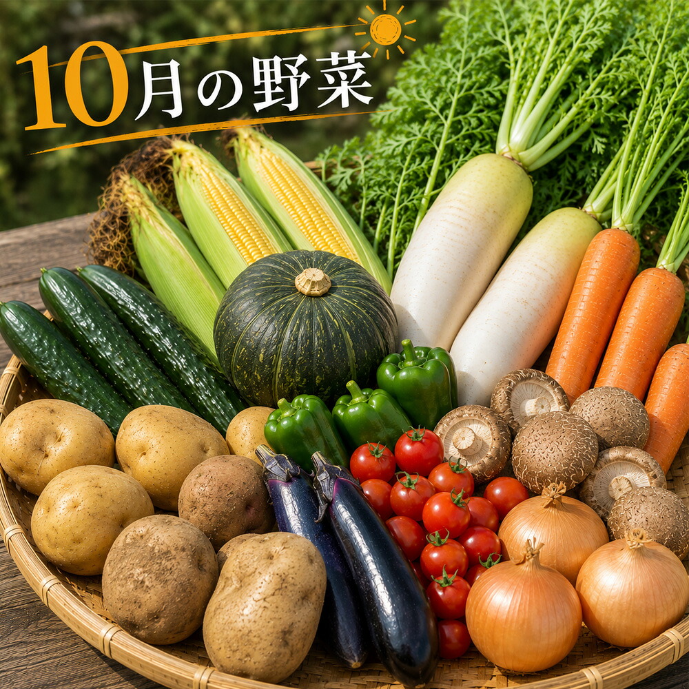 【ふるさと納税】旬の野菜7～9種の詰め合わせセット 選べる発送月 8月 9月 10月 選べる定期便 1～3回 美景農園 5