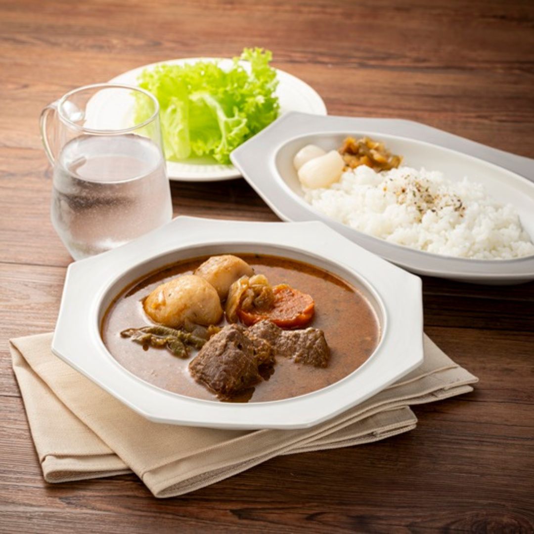 【ふるさと納税】ファームズ千代田　びえい牛スープカレー　380g×4セット 3