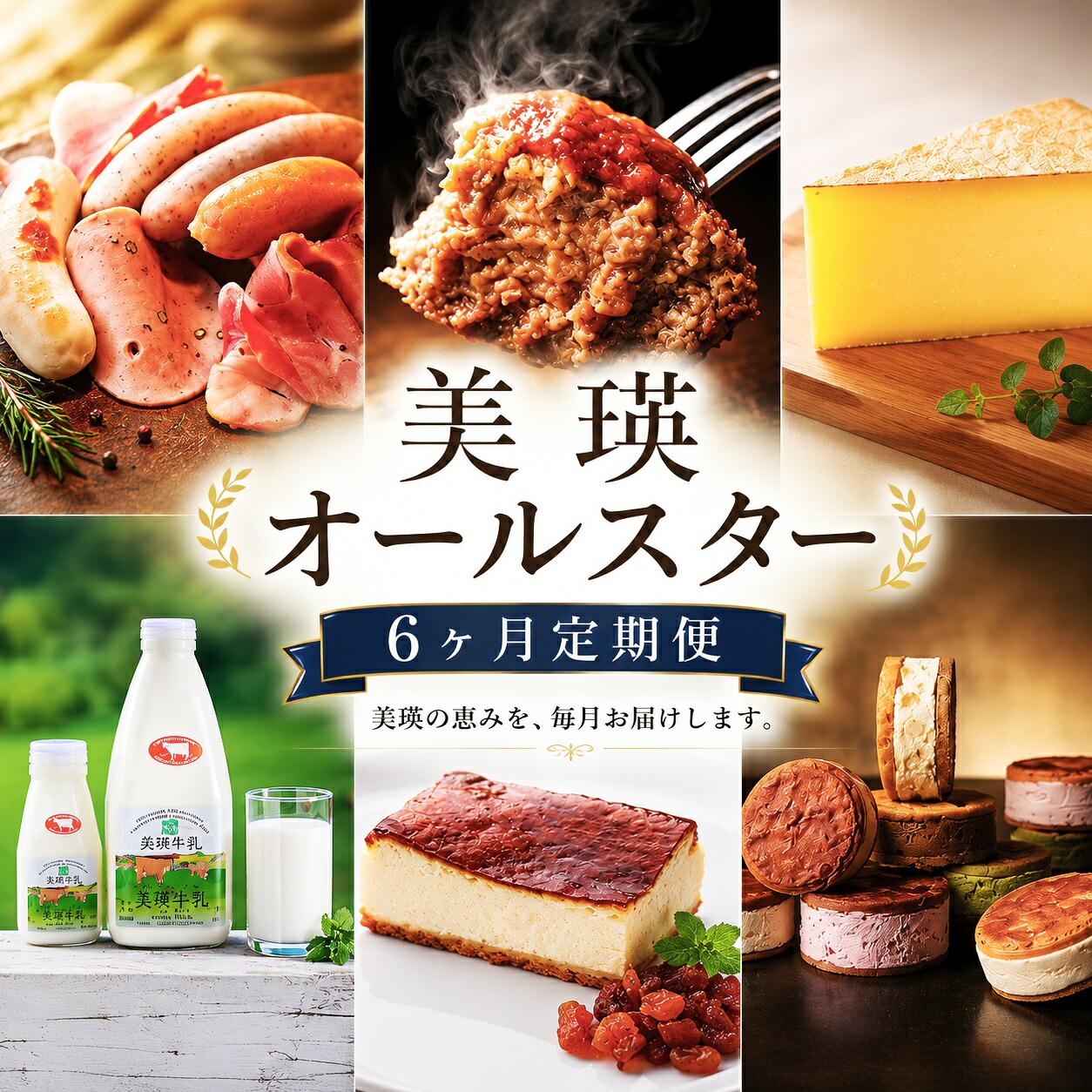【ふるさと納税】北海道 美瑛 オールスター 定期便 6回便